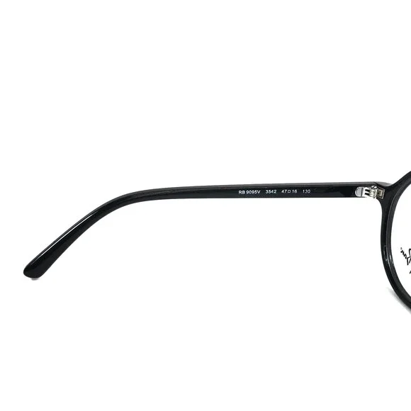 Ray-Ban Kids Sunglasses RB9095V 3542 Thalia Polished Black Round 47-16-130